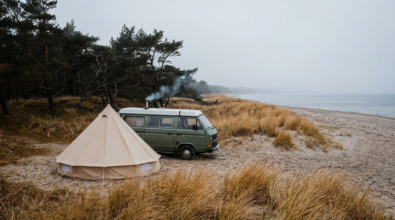 Camping through the seasons