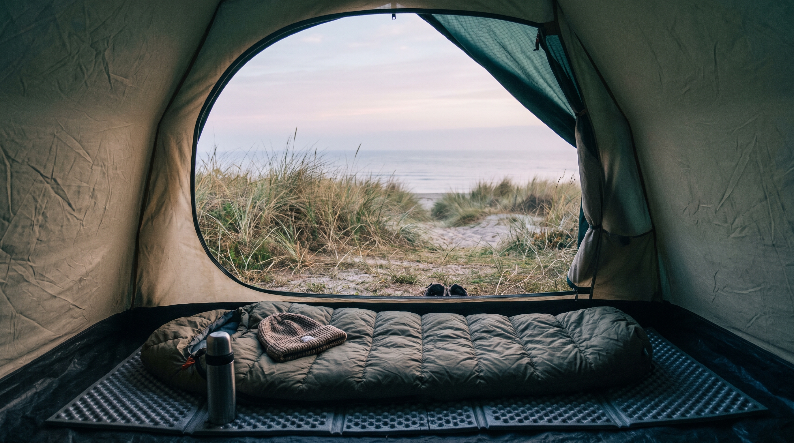 Sleeping well while camping