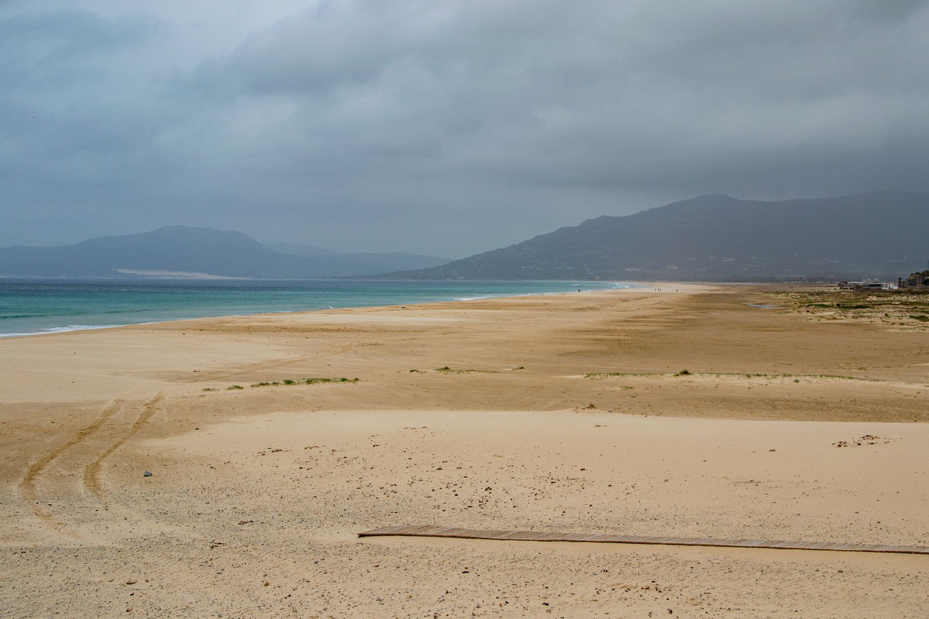 Weiter Sandstrand bei Tarifa