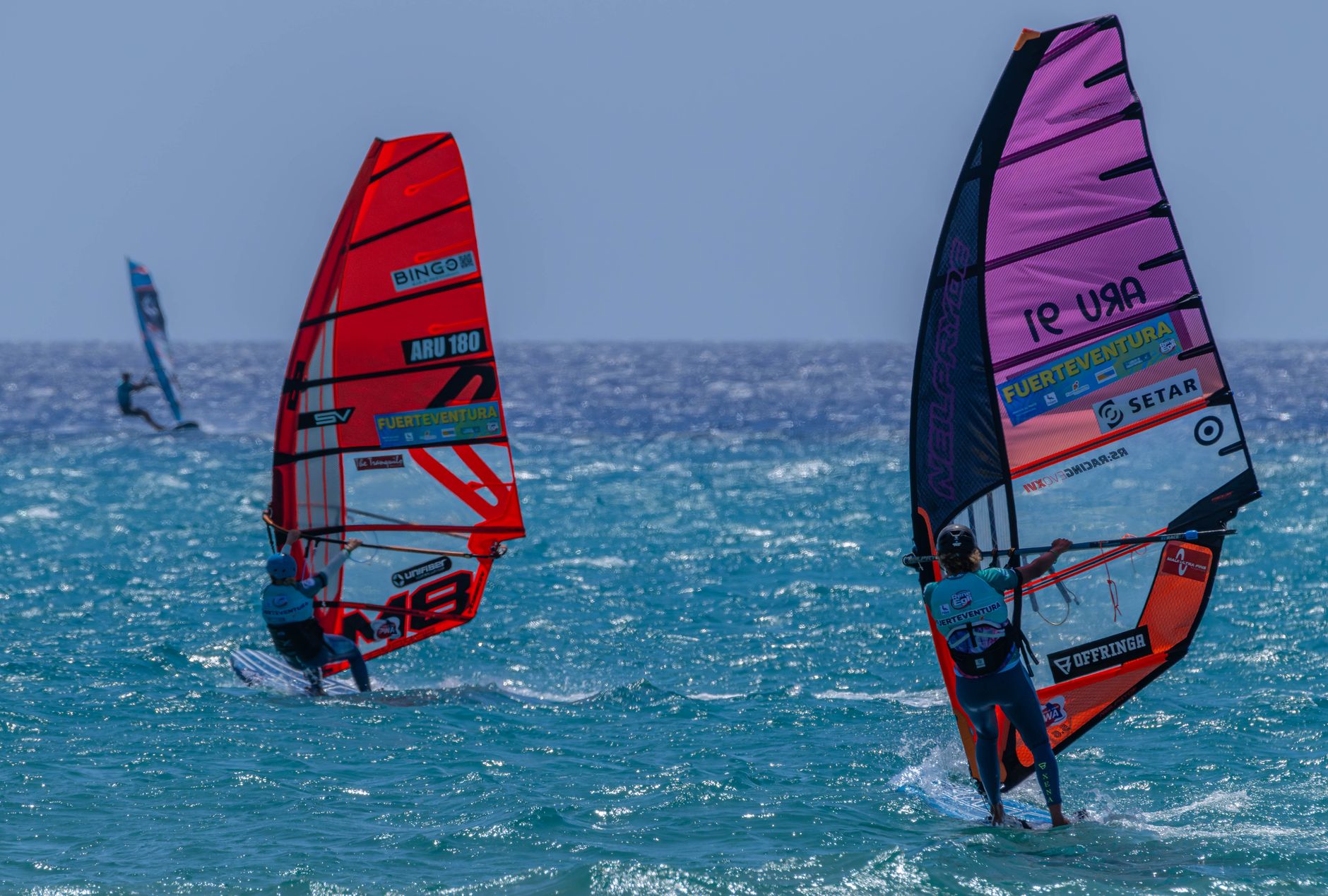 Windsurfer auf den Kanaren