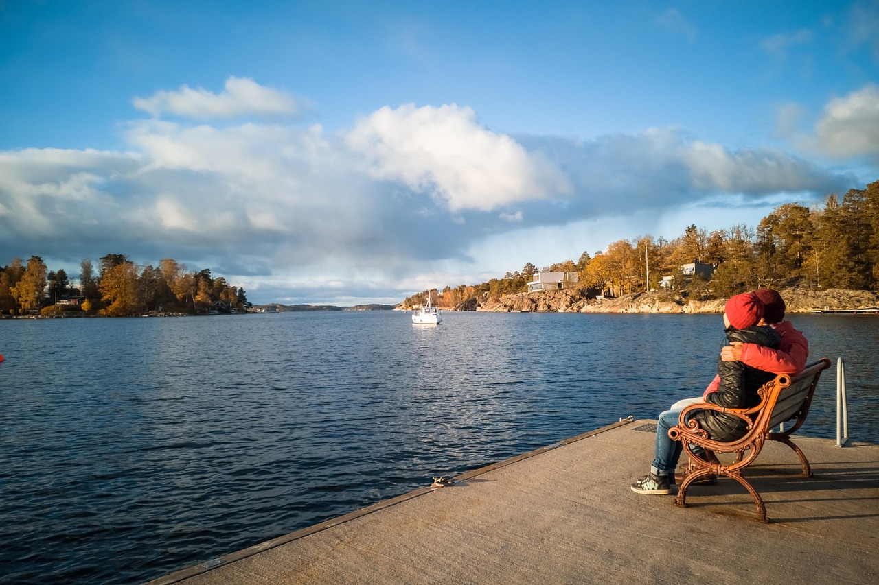 Ruhiges Ufer im Norden